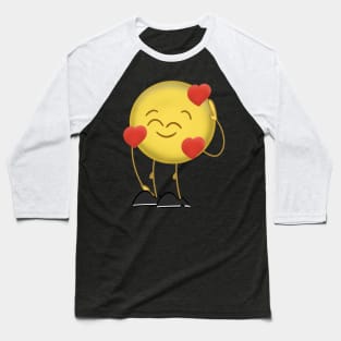 emoji in love Baseball T-Shirt